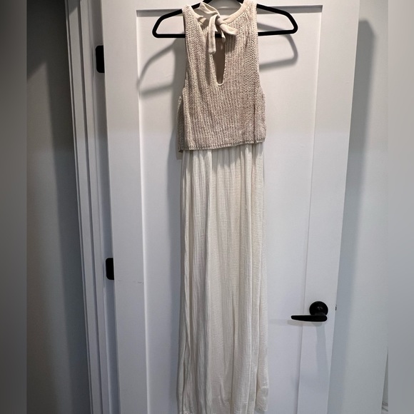 Anthropologie Moth Linen and Knot maxi tank dress - Picture 7 of 7